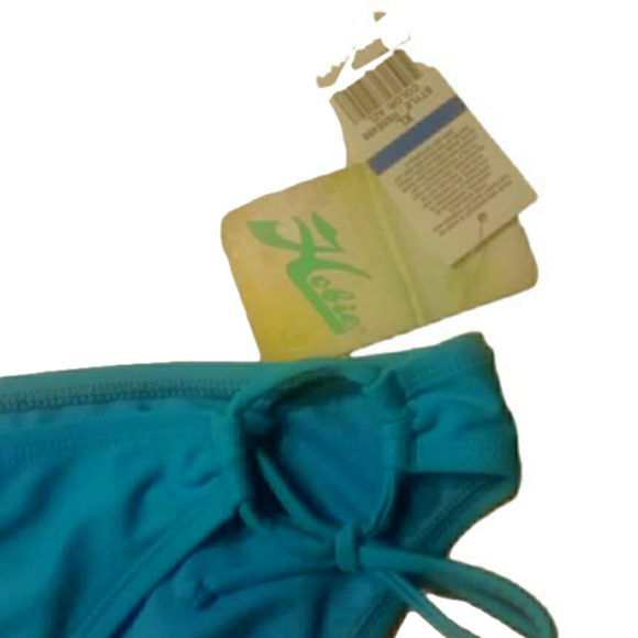 𝅺HOBIE Bikini Bottom Swimsuit Bottom SideTie Adjustable Bathingsuit Bottom XL - Picture 6 of 7
